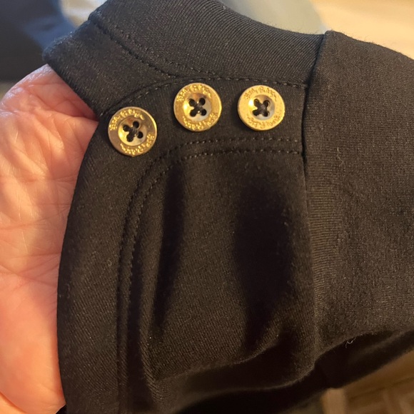 NWT Classic Black Lilly Pultzer Dress with gold buttons. Size XLG - Picture 8 of 9